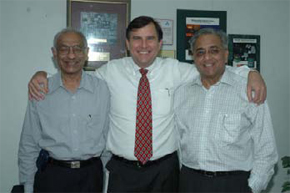 Dave Farr with sankar and radhakrishnan