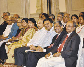 Audience at the function