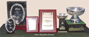 Sanmar rolling trophies and awards