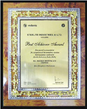 Best Achiever Award