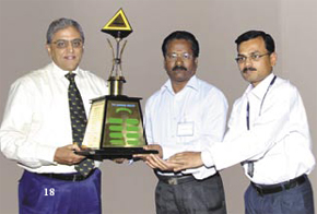 receiving the award in the Process category