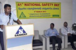 Cuddalore National Safety Day across Sanmar locations