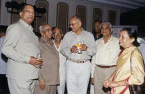 V L Dutt of KCP, R Sivaramakrishnan, S Balasubramanian, G S Raju, R Ramanujam of Brakes India and Mrs Balasubramanian