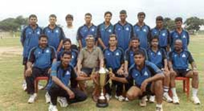 winning team with the KSCA trophy