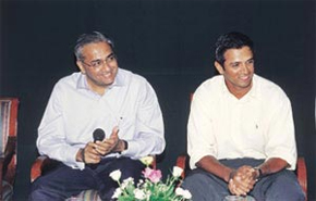 N Sankar and Rahul Dravid 