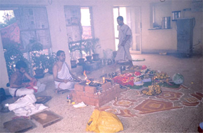 Puja at SSCL, Berigai on 12 Nov 2003.
