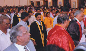 A section of the audience at the convocation