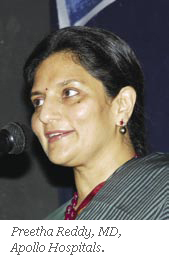Preetha Reddy, Managing Director, Apollo Hospitals.