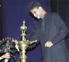 Chief Guest, Maithreya lights the lamp