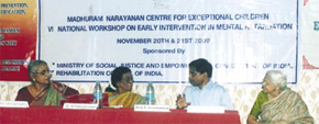 Jaya Krishnaswamy, Dr M Pappa Kumari, Prof P Jeyachandran and Vimala Kannan at the inaugural session