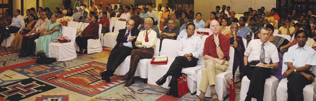 A section of the audience at the conference.