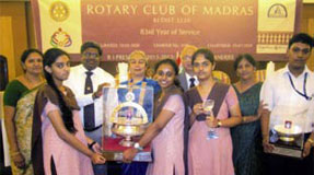 Rotary interactor award