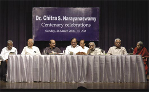 Chitra Narayanaswamy centenary celebrations