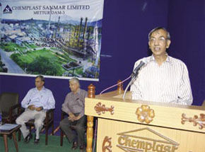 KS Venkiteswaran, the Chief Guest on the occasion - annual Factory Day celebrations