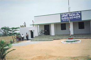 Kitchen constructed by SSCL adjoining the Sulakunta Panchayat Union School