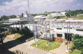 View of the factory