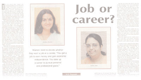 Job vs. career 