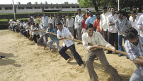 Employees at the Annual Day