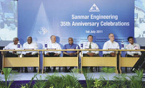 Sanmar 35th anniversary celebration