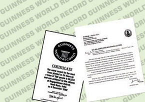 Guinness tree planting record